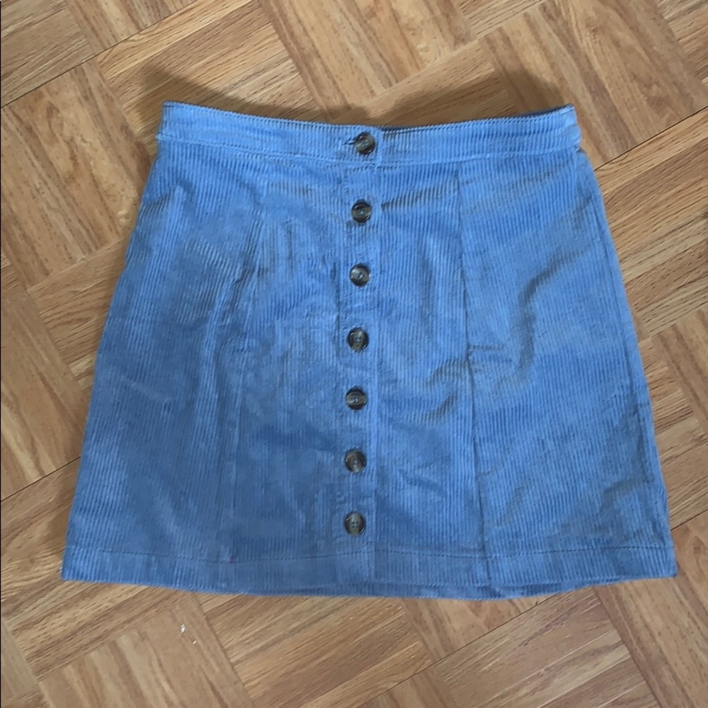 Blue skirt